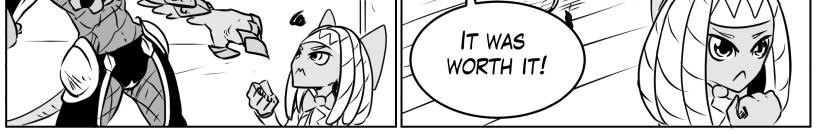 Monster girls on tour - Episode 115, Page 1: Page 115